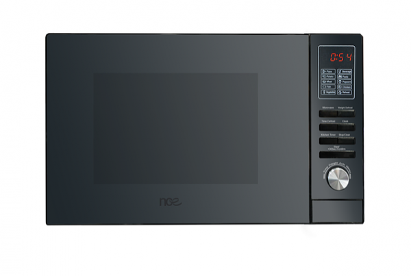 NCE 25L Black Stainless Steel Microwave